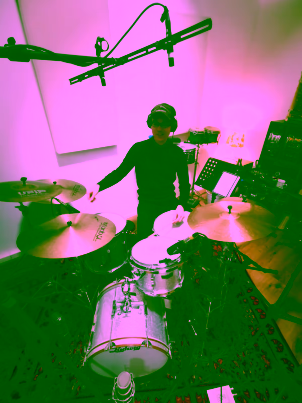 Shinichi Nakajima — drums — Matthew Liebeck Quartet at Hot Milk Studio