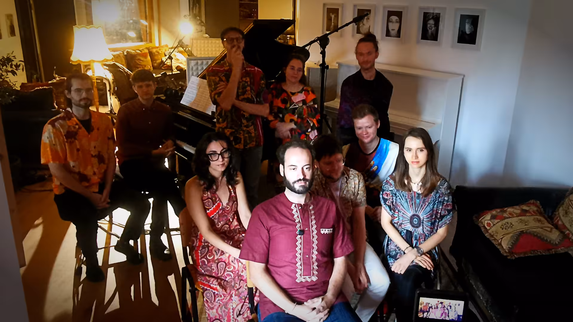 Big Mama Society bei Live-Aufnahmen im Hot Milk Studio Berlin.